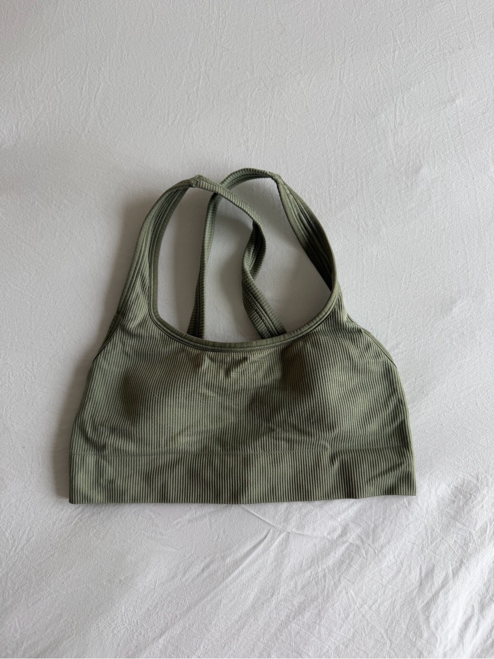 Athleta Sage Ribbed Sports Bra